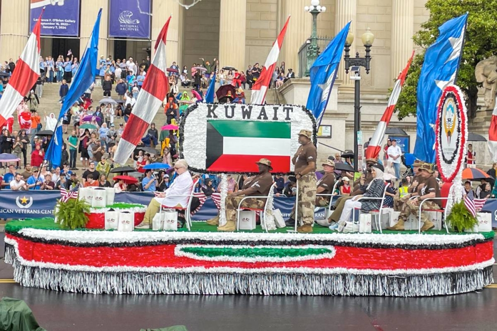 عربة الكويت تشارك في المناسبة