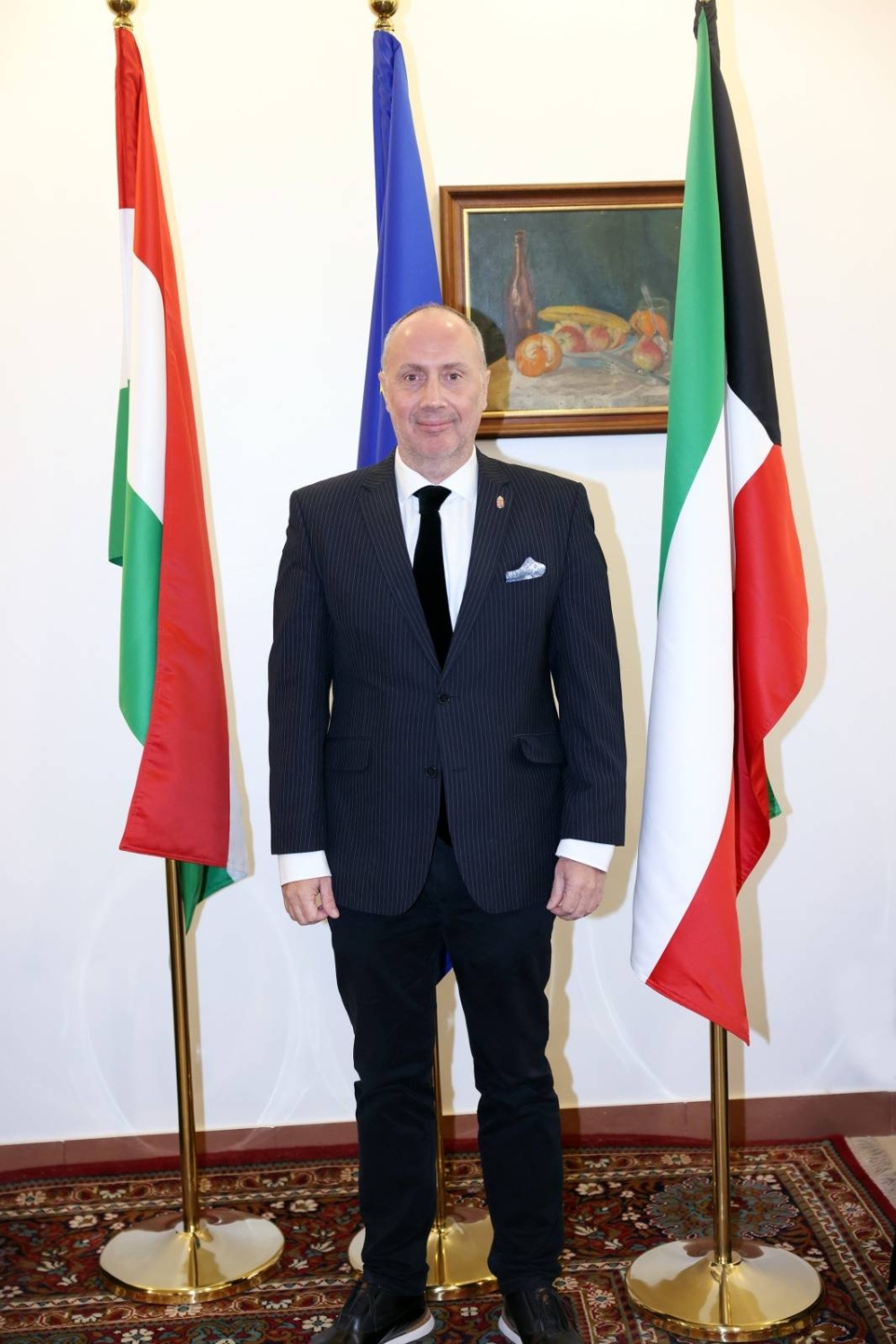 سفير هنغاريا لدى البلاد اندراش سابو